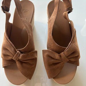 UGG Camila Chestut Platform Sandals - NEW